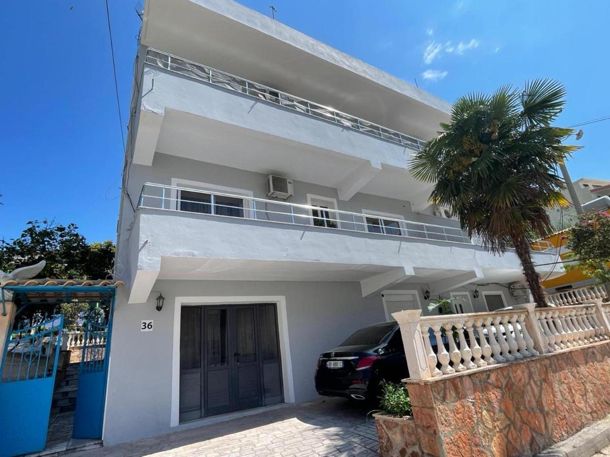 Villa Shqiponja Sarande Bagian luar foto